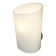 Vintage wall light in opaline glass, Italian design, 1980s.