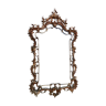 Miroir baroque en bronze xixème h= 104 cm