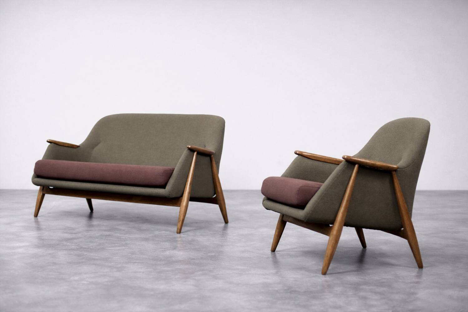 Vintage Mid-Century Modern Pallas Living Room Set by Svante Skogh for Asko