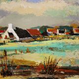 Tableau paysage de Jos Fred Smith