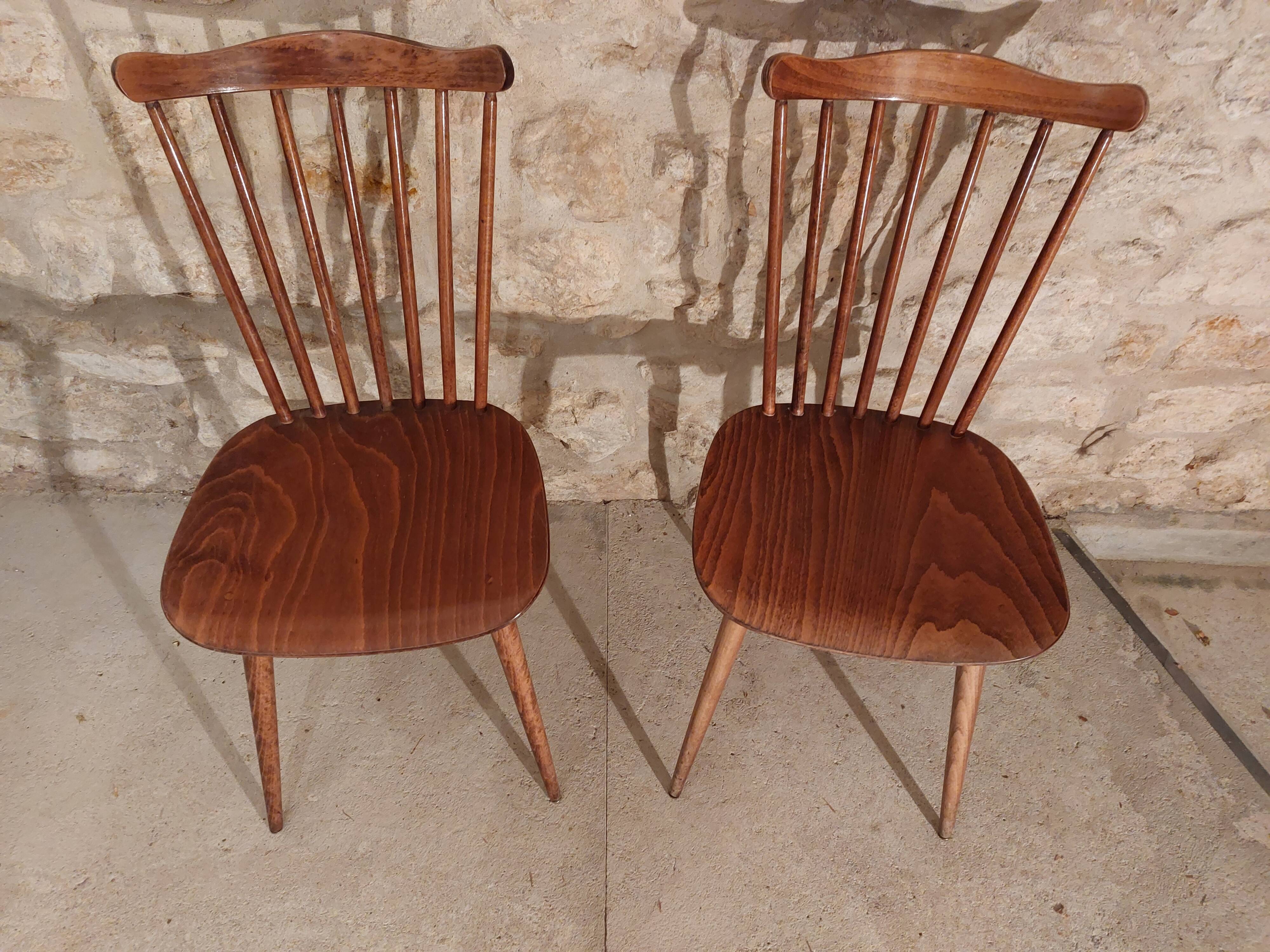 Pair of chairs "Minuet" Baumann