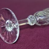 Sammy model series of 6 St. Louis Crystal champagne flutes