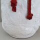 Vintage vase Bay Keramik jute bag 1960