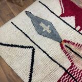 Handwoven colored wool apis boujad 150/250cm