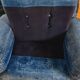 Pair of armchair - vintage - 1960s / 70s - petrol blue color.
