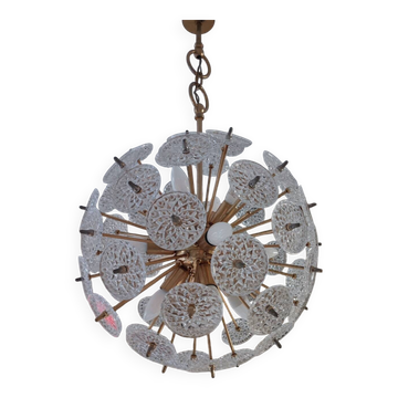 Val Saint Lambert crystal chandelier