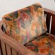 Pair of Amsterdam School walnut armchairs, Netherlands, c. 1930
