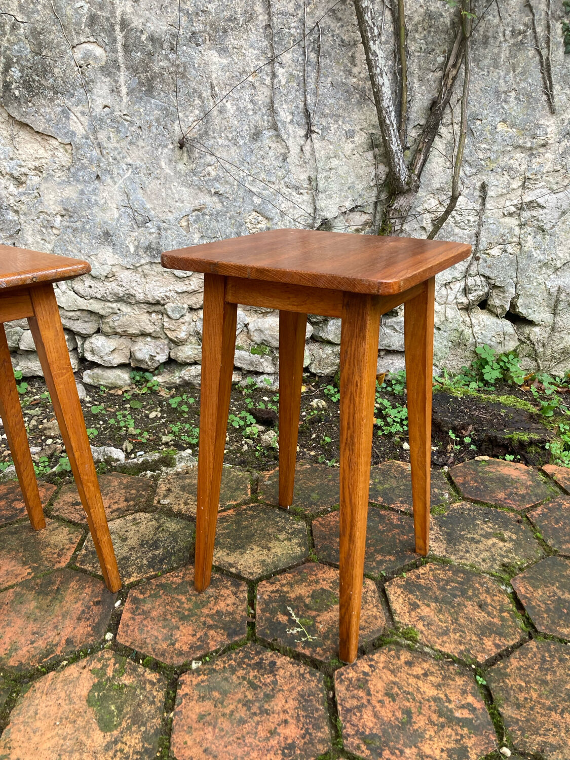 Pair of vintage stools