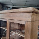 Restored antique library cabinet