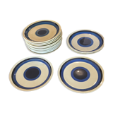 Vintage Djerba Gien plates