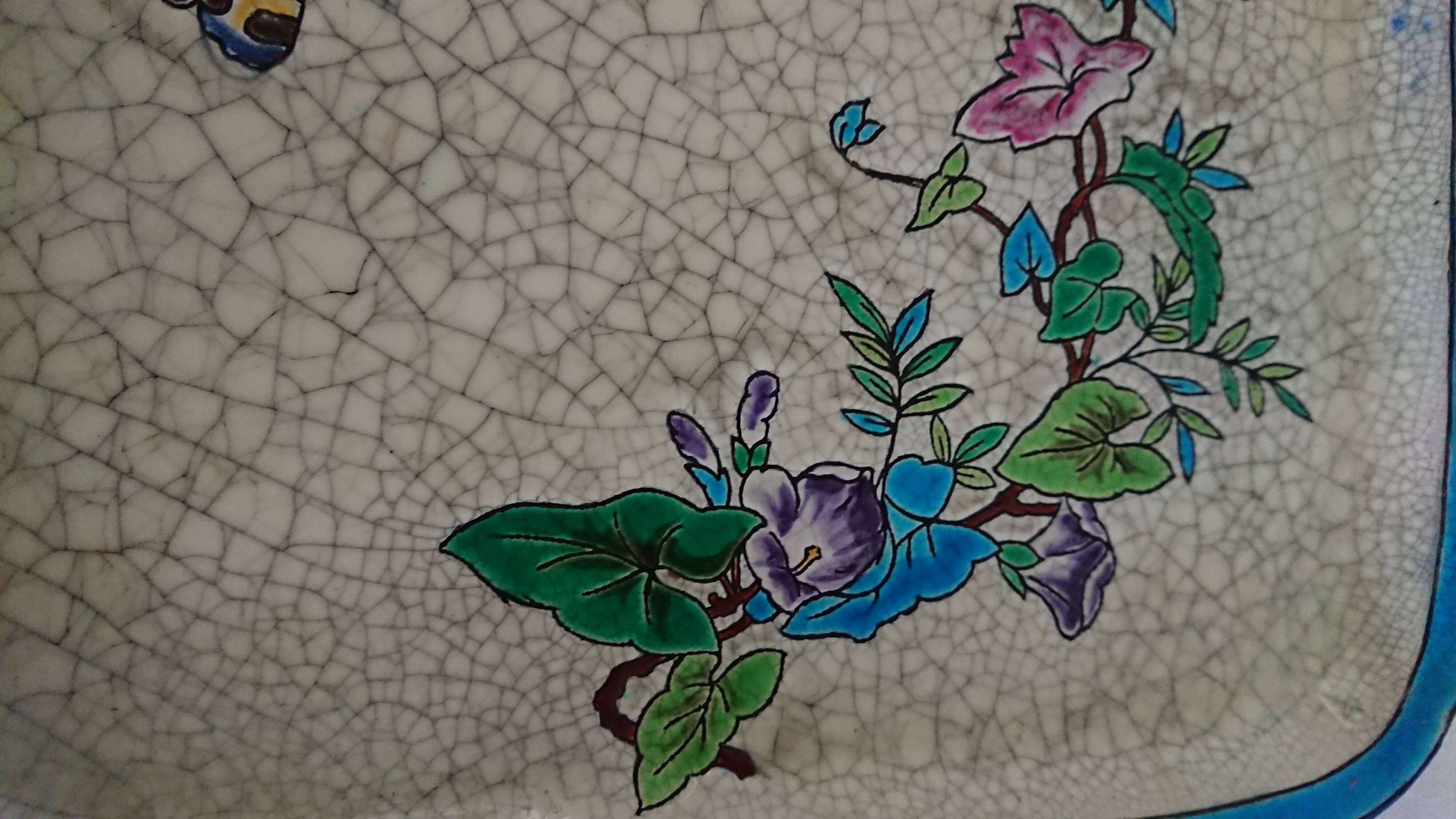 Emaux de longwy tray