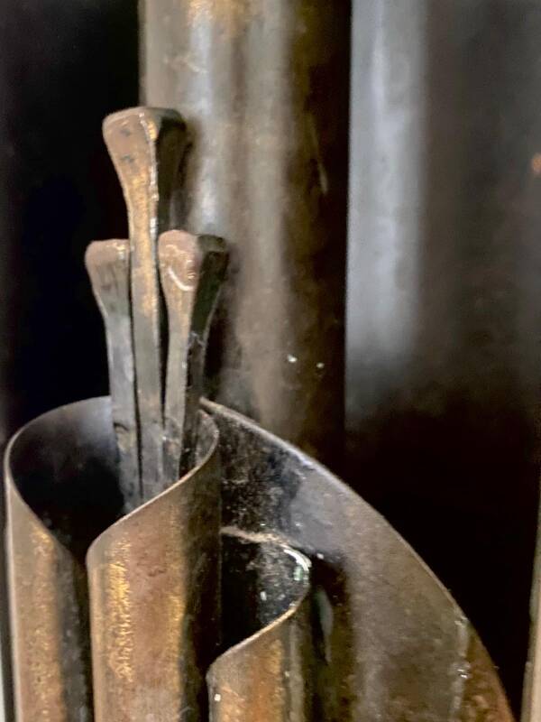 Brutalist candle holder '60 Czeslaw Palczewski