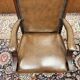 Chaise de bureau Chesterfield marron classique anglaise