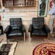 Paire fauteuils vintage design 50/60