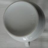 Pot a lait ou a creme porcelaine blanche