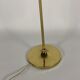 Iridescent glass brass globe lamppost