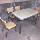 Table formica et chaises par American Fixture, 1950