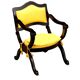 Antique armchair convertible into a prie-dieu in wood from the 19th-20th century.