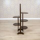 Late 20th Century Oak Flower Stand, 1950s