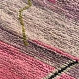 Berbere boujad pink carpet in wool
