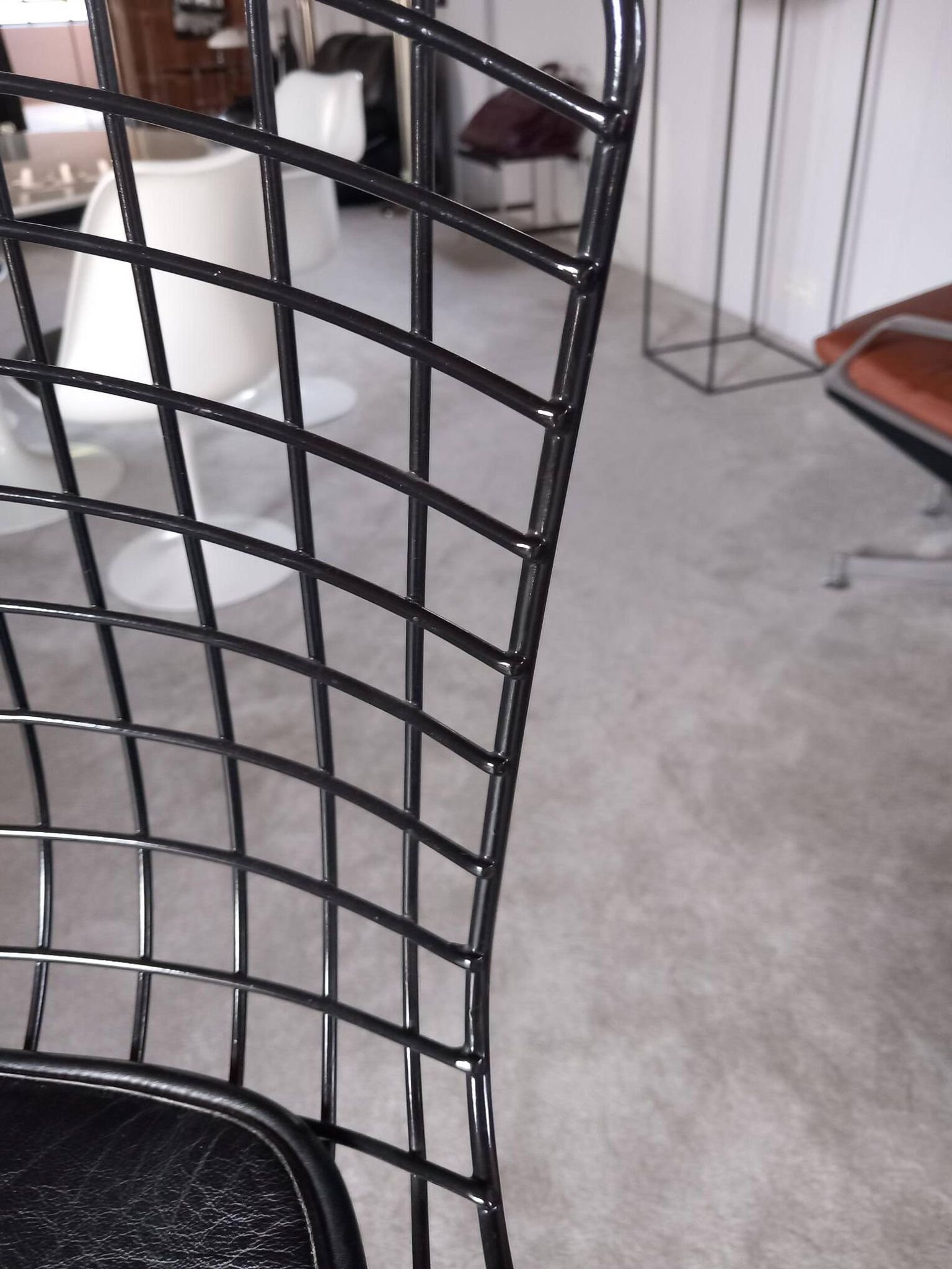 Set of 4 barstools by Harry Bertoia for Knoll, 1980
