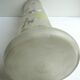 Large vase art nouveau opaque glass emaille legras: violet seedlings