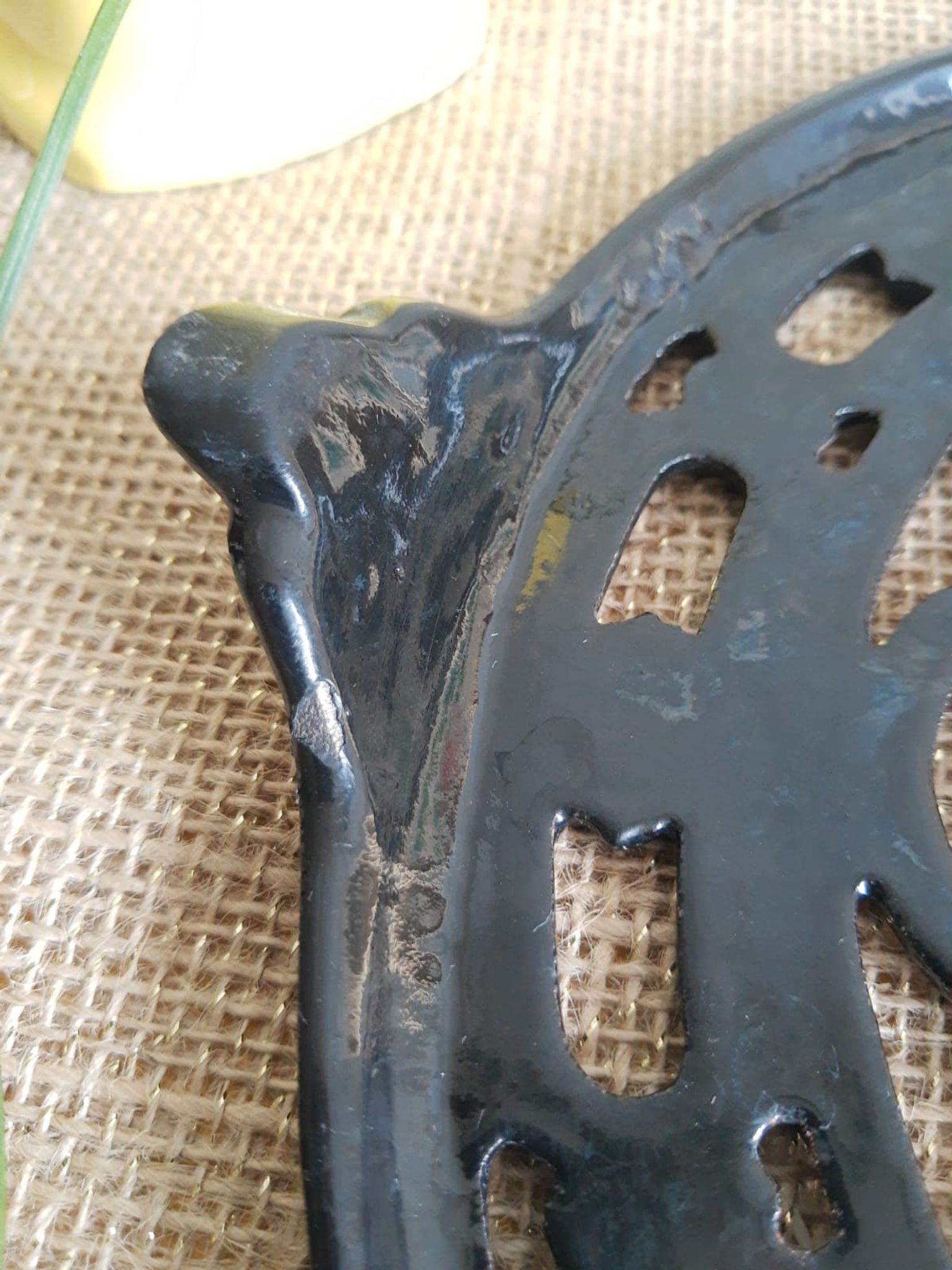 Cast iron underbody Decotec France vintage