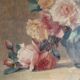 Painting bouquet of roses still life