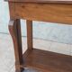 Walnut console restoration