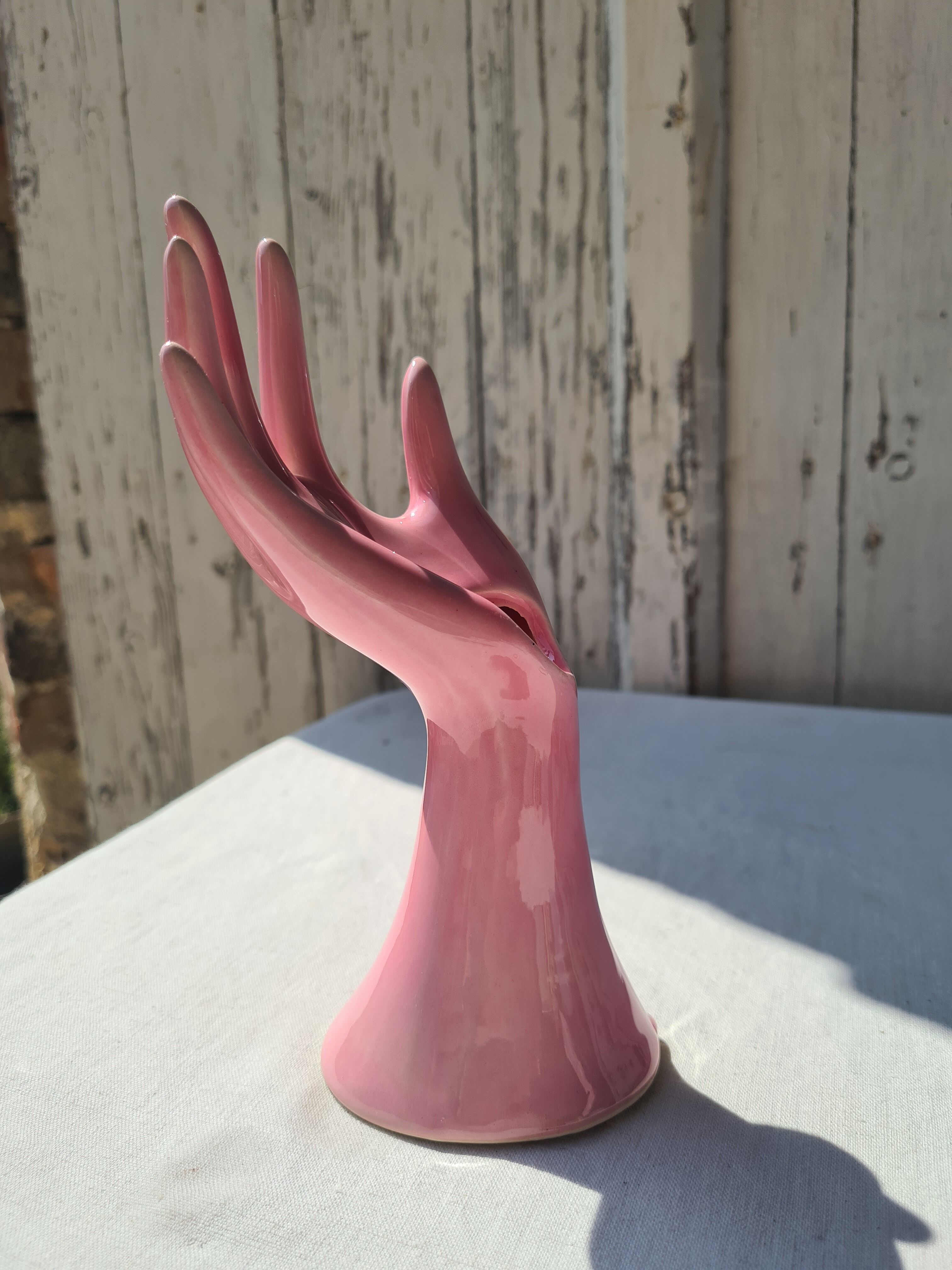Hand vase