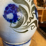 Stoneware wine pitcher