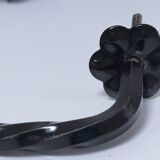 Six iron handles for drawers from the 60s