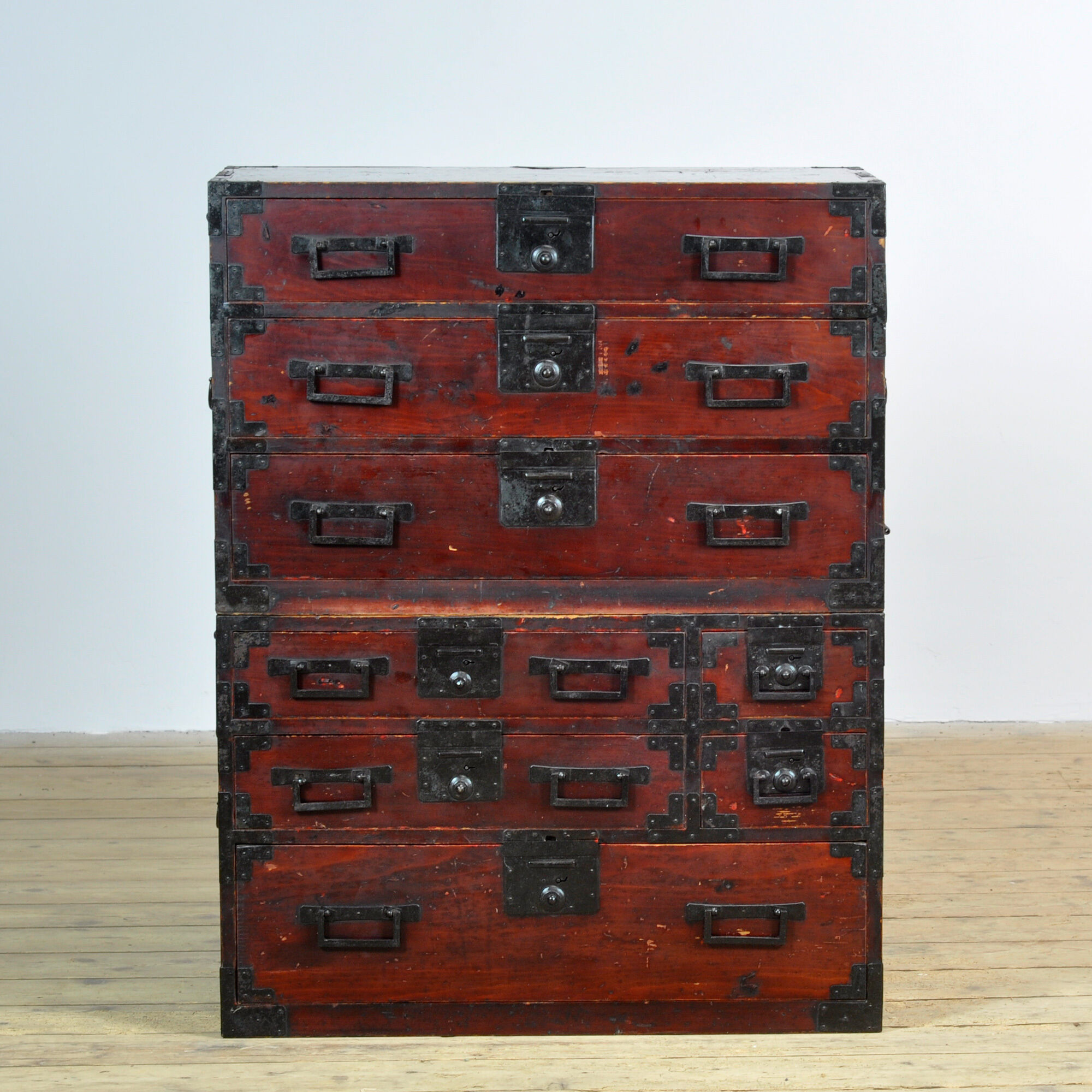Japanese Tansu chest of drawers, circa 1890