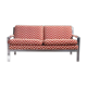 Cy Mann sofa in Chrome, 1970s