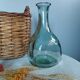 Duo of bottles/carafes, vintage