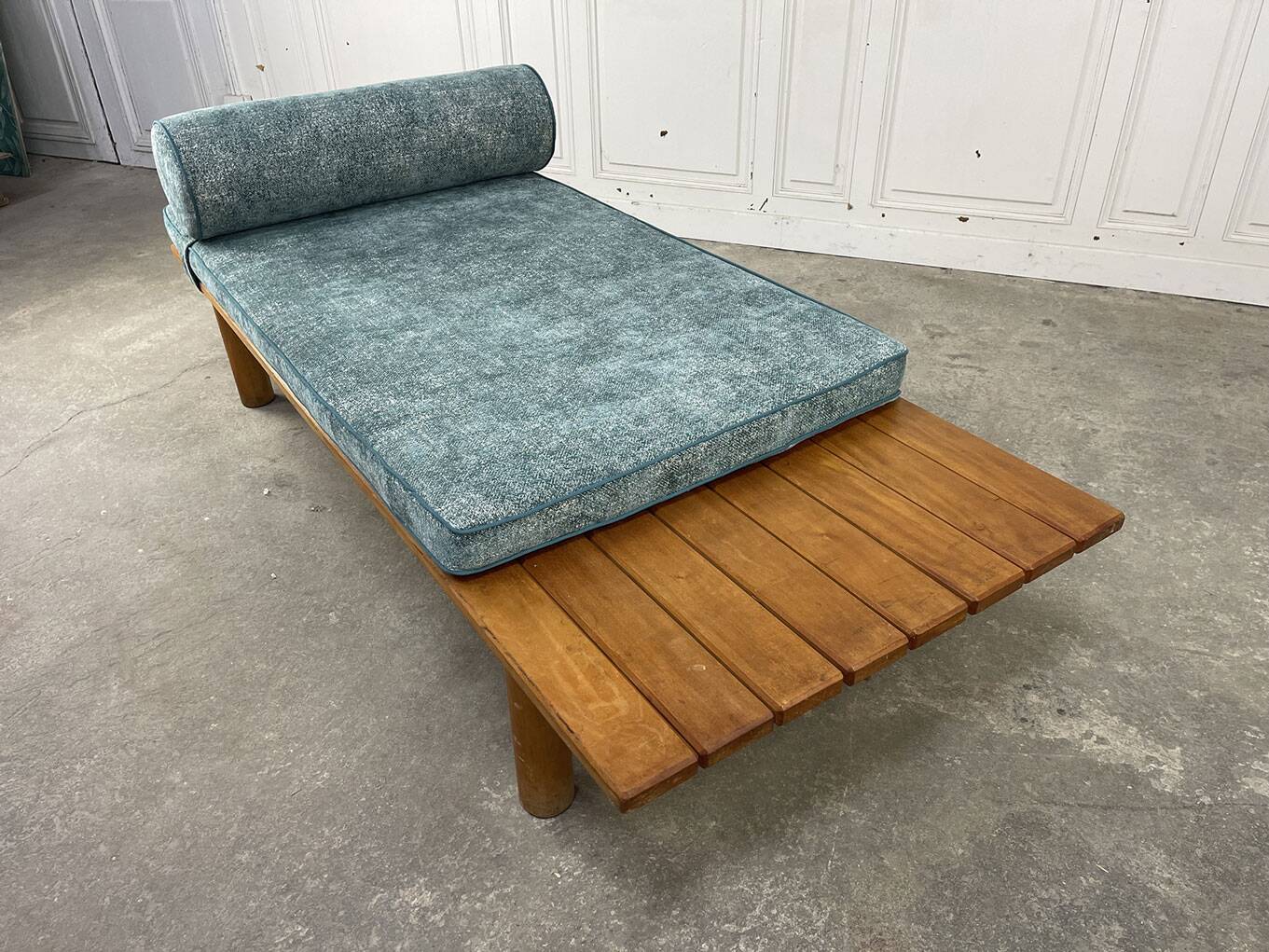 Banquette daybed Les Arcs 1950