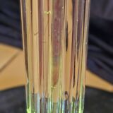 G. frattini pour relco lampadaire vintage chrome et tiges en verre