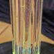 G. frattini for relco vintage chrome floor lamp with glass stems