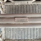 Pair of Angraves armchairs model Invincible in Chinese Chippendale style.