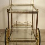 Mobile trolley - golden bar