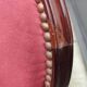 Old Red Low Chair