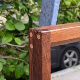 Large Scandinavian mirror in Rio rosewood by Kai Kristiansen for Aksel Kjersgaard
