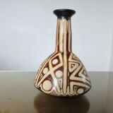 Heber Paz ceramic vase, Chulucanas Peru 1970