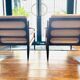 Pair of Danish armchairs in the style of Grete Jalk