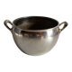Jardinière Cache pot en métal argenté