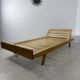 Ancienne banquette Daybed / lit réglable en bois design Holma vintage années 60