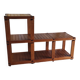 Solid wood shelf from the 70s