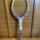 Old Tennis Racket ONE STAR Golden Team Wood Vintage Sport #E213