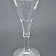 Old service of 6 champagne flutes - crystal or glass - tableware