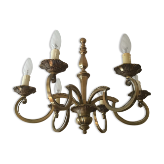 Chandelier in bronze